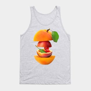 Apricot Plut Cherry Gifts Vegetarian Tank Top